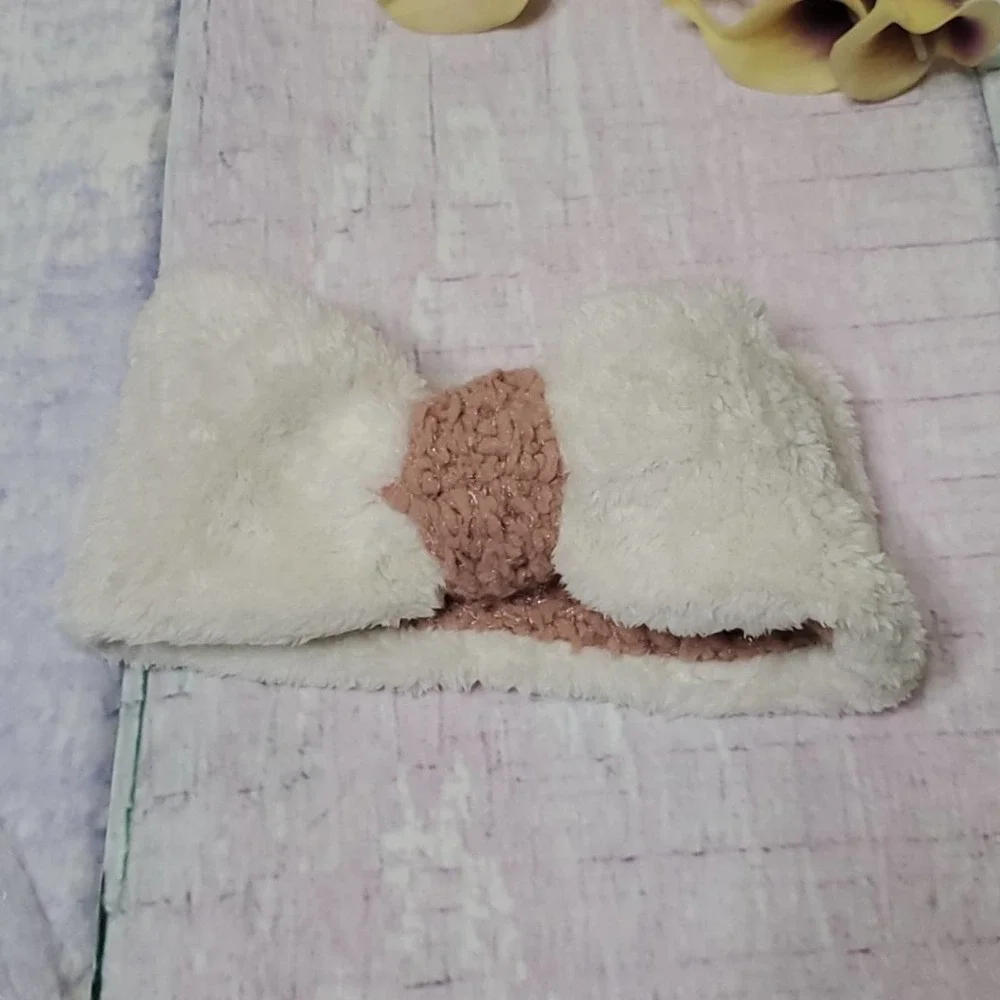 NWT Minicci Faux Fur Lined Headband